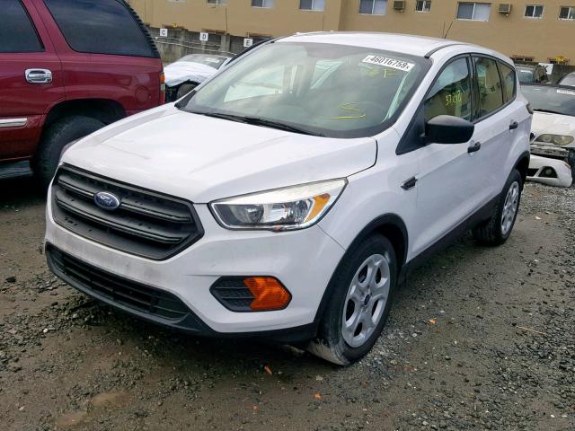 1FMCU0F79HUA45993 - 2017 FORD ESCAPE S WHITE photo 2