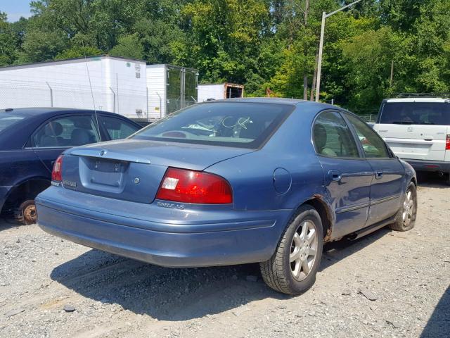 1MEFM55S31A646598 - 2001 MERCURY SABLE LS P BLUE photo 4