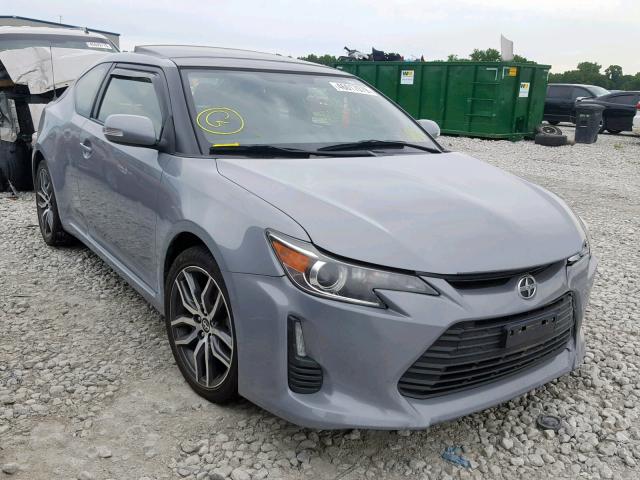 JTKJF5C75E3072898 - 2014 TOYOTA SCION TC ნაცრისფერი ფოტო 1