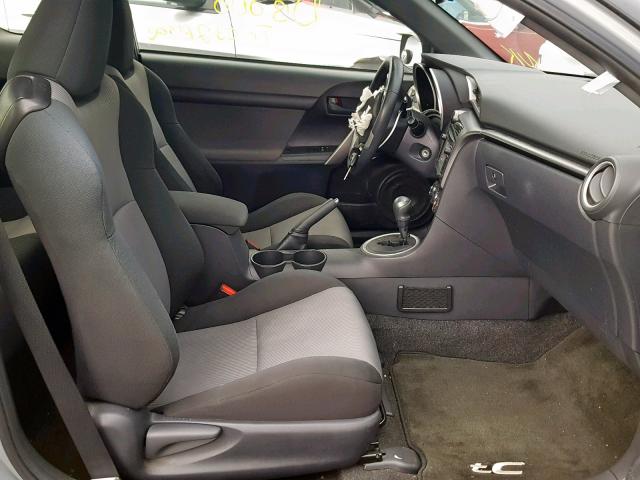 JTKJF5C75E3072898 - 2014 TOYOTA SCION TC ნაცრისფერი ფოტო 5