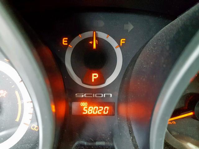 JTKJF5C75E3072898 - 2014 TOYOTA SCION TC ნაცრისფერი ფოტო 8