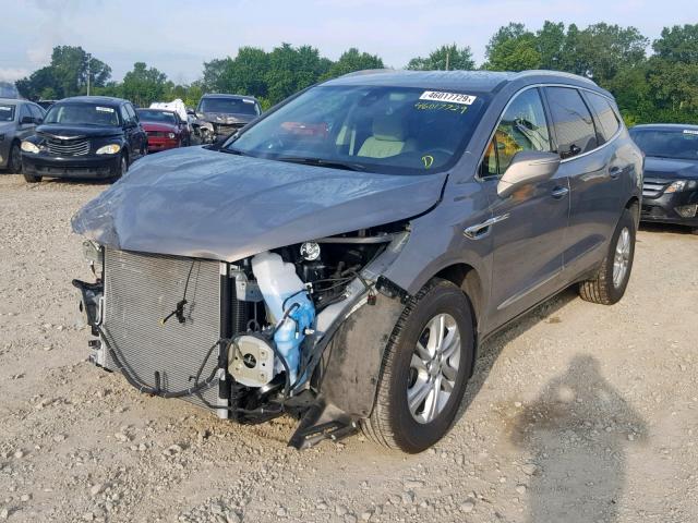 5GAEVBKW9KJ197012 - 2019 BUICK ENCLAVE PR GRAY photo 2