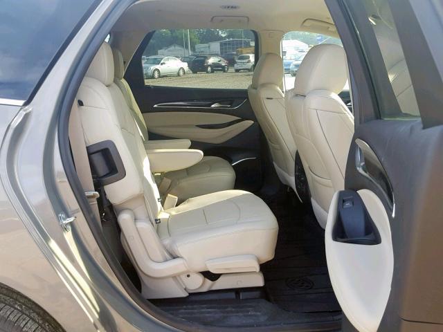 5GAEVBKW9KJ197012 - 2019 BUICK ENCLAVE PR GRAY photo 6