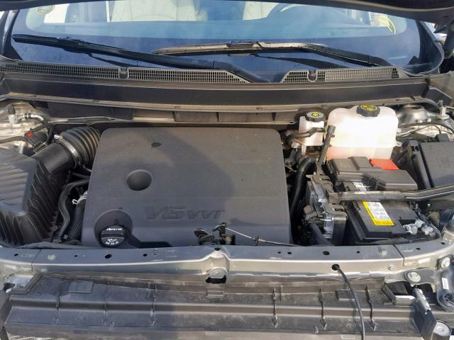 5GAEVBKW9KJ197012 - 2019 BUICK ENCLAVE PR GRAY photo 7