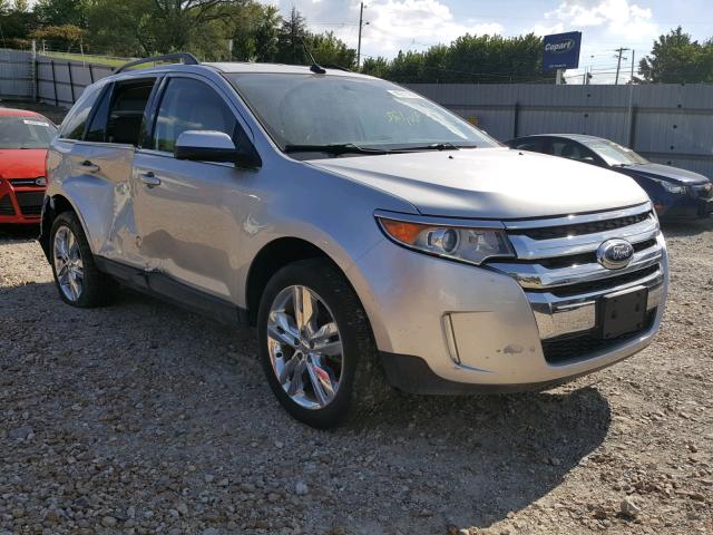 2FMDK4KC1CBA45344 - 2012 FORD EDGE LIMIT SILVER photo 1