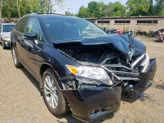 4T3BA3BB1DU043690 - 2013 TOYOTA VENZA LE BLACK photo 1