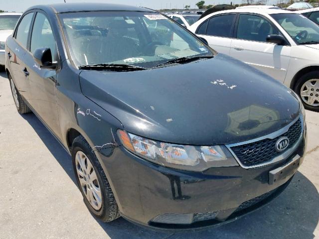 KNAFU4A28C5641147 - 2012 KIA FORTE EX BLACK photo 1