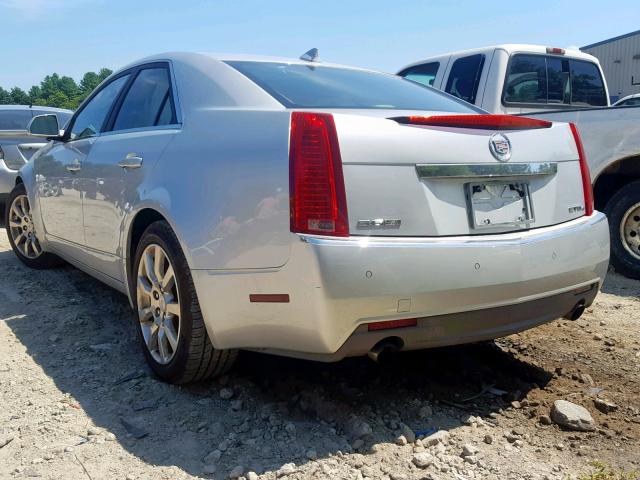 1G6DT57V290118932 - 2009 CADILLAC CTS HI FEA SILVER photo 3