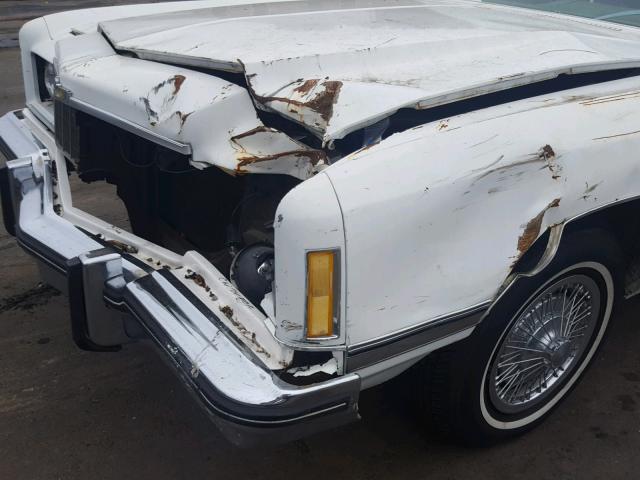 1N67R4S182550 - 1974 CHEVROLET CAPRICE WHITE photo 10