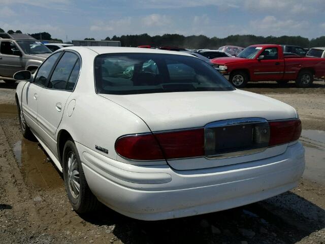 1G4HP54K62U270719 - 2002 BUICK LESABRE CU WHITE photo 3