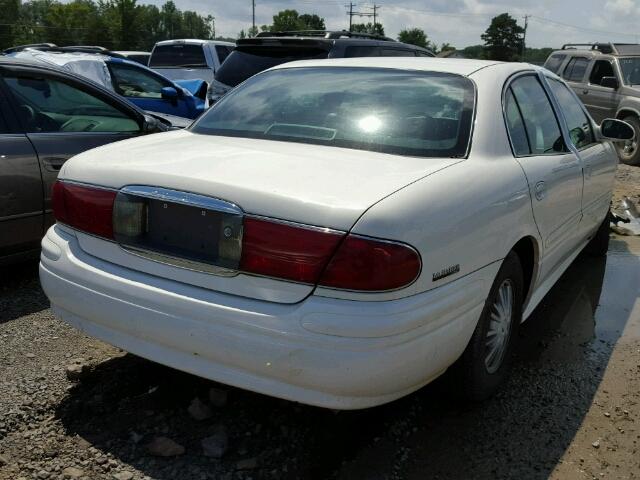 1G4HP54K62U270719 - 2002 BUICK LESABRE CU WHITE photo 4