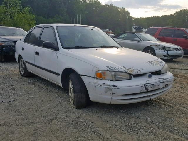 1Y1SK5289WZ422836 - 1998 CHEVROLET GEO PRIZM WHITE photo 1