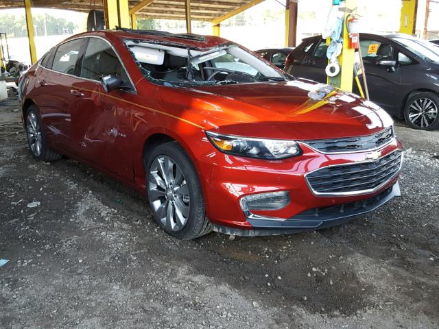 1G1ZH5SX8HF119892 - 2017 CHEVROLET MALIBU PRE RED photo 1
