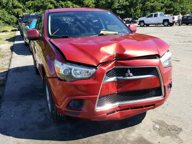 JA4AP3AU5BZ001382 - 2011 MITSUBISHI OUTLANDER RED photo 1