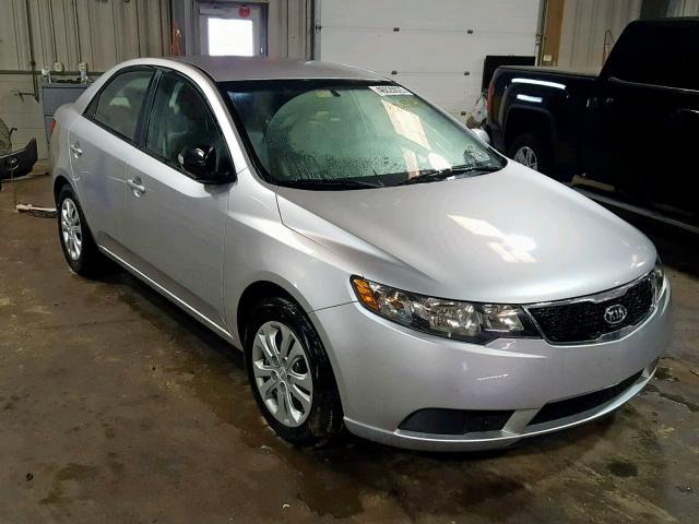 KNAFU4A28C5588921 - 2012 KIA FORTE EX SILVER photo 1