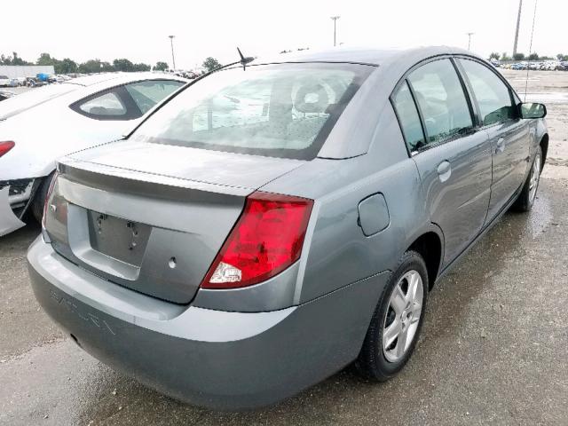 1G8AJ55F07Z151951 - 2007 SATURN ION LEVEL GRAY photo 4