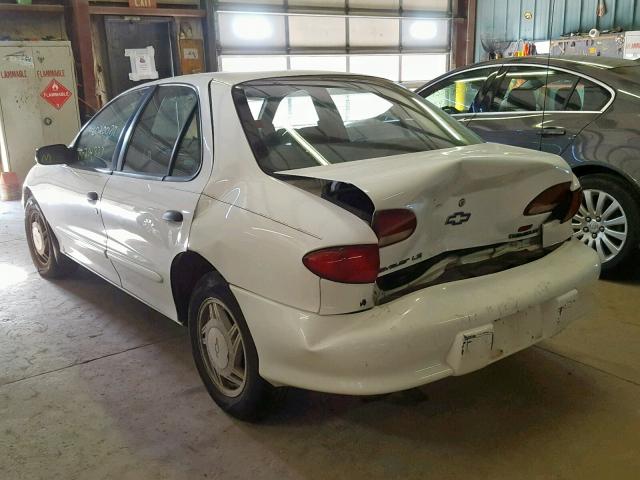 1G1JF52T8W7126297 - 1998 CHEVROLET CAVALIER L WHITE photo 3