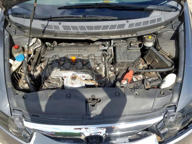 2HGFA16359H509526 - 2009 HONDA CIVIC VP GRAY photo 7