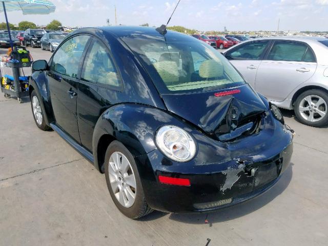 3VWRW31C89M515089 - 2009 VOLKSWAGEN NEW BEETLE შავი ფოტო 3