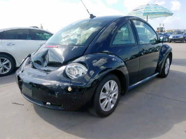 3VWRW31C89M515089 - 2009 VOLKSWAGEN NEW BEETLE შავი ფოტო 4