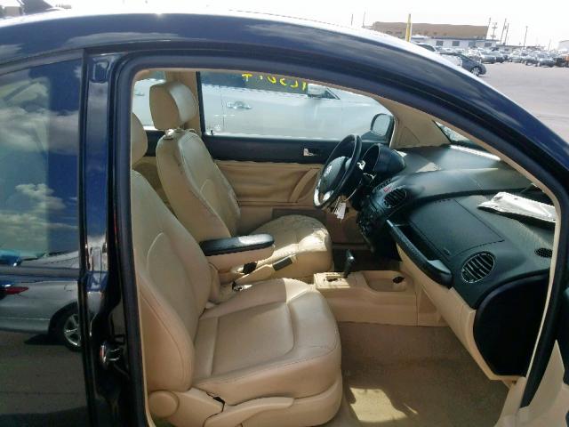 3VWRW31C89M515089 - 2009 VOLKSWAGEN NEW BEETLE შავი ფოტო 5