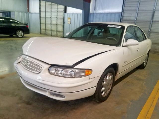 2G4WB55K611205691 - 2001 BUICK REGAL LS WHITE photo 2