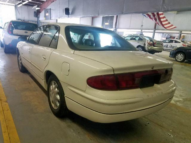 2G4WB55K611205691 - 2001 BUICK REGAL LS WHITE photo 3