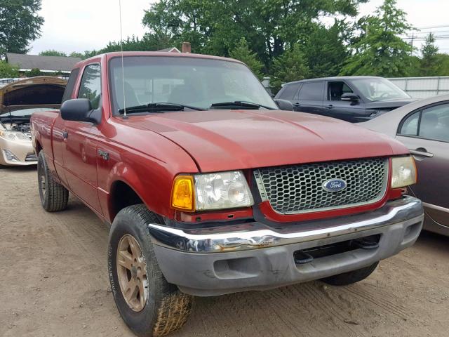 1FTZR15E43PB87570 - 2003 FORD RANGER SUP BURGUNDY photo 1