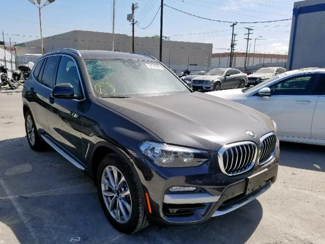 5UXTR7C54KLR48288 - 2019 BMW X3 SDRIVE3 BLACK photo 1