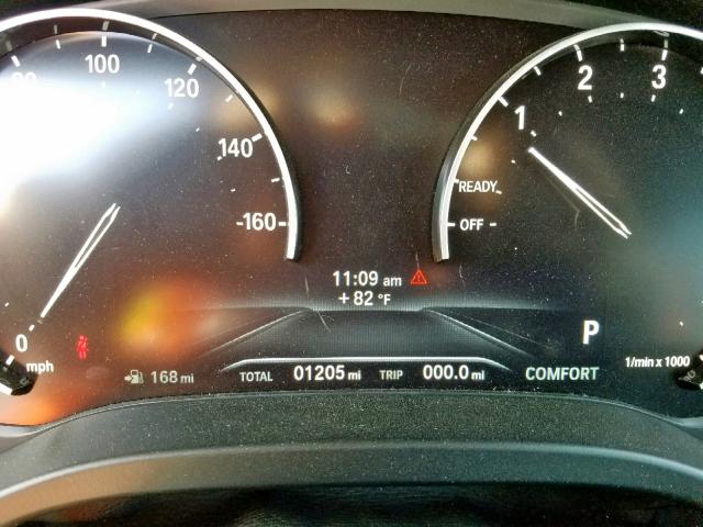 5UXTR7C54KLR48288 - 2019 BMW X3 SDRIVE3 Қара фото 8