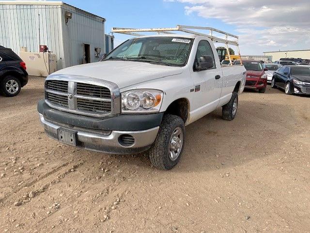 3D7KS26TX9G560879 - 2009 DODGE RAM 2500 WHITE photo 2