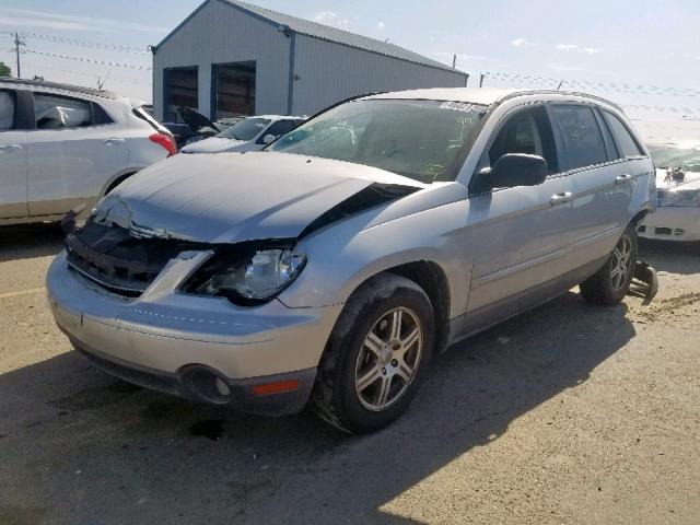 2A8GM68XX8R630819 - 2008 CHRYSLER PACIFICA T SILVER photo 2