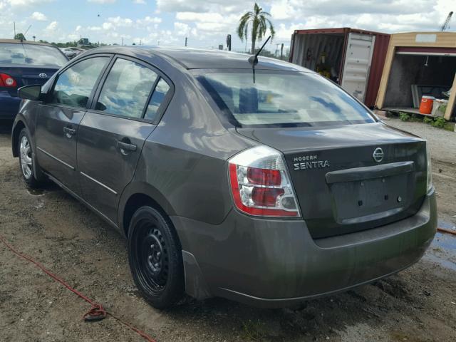 3N1AB61E69L638736 - 2009 NISSAN SENTRA 2.0 GRAY photo 3