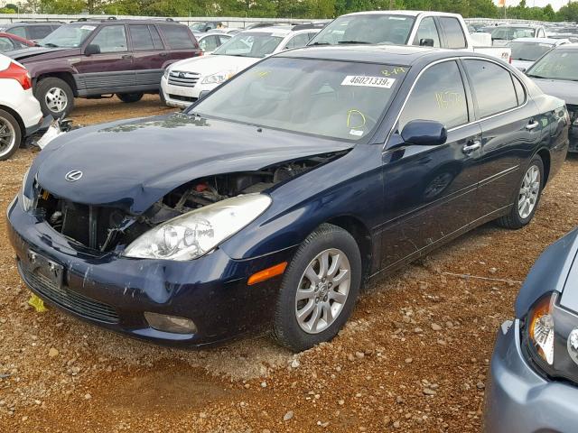 JTHBF30G725012074 - 2002 LEXUS ES 300 BLUE photo 2