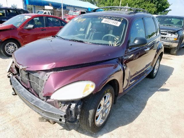 3C8FY68B62T290695 - 2002 CHRYSLER PT CRUISER MAROON photo 2