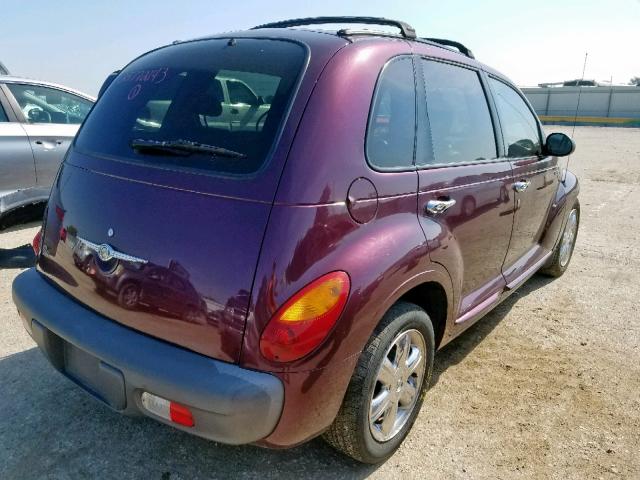 3C8FY68B62T290695 - 2002 CHRYSLER PT CRUISER MAROON photo 4