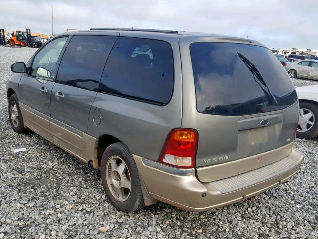 2FMZA5340XBC15642 - 1999 FORD WINDSTAR S BROWN photo 3