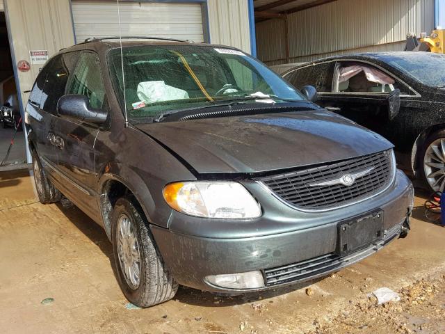 2C8GP64L84R515095 - 2004 CHRYSLER TOWN & COU GREEN photo 1