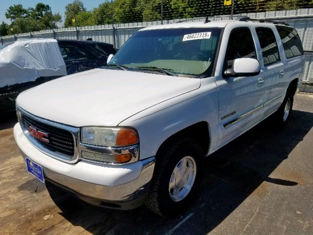 1GKEC16Z76J165737 - 2006 GMC YUKON XL C WHITE photo 2