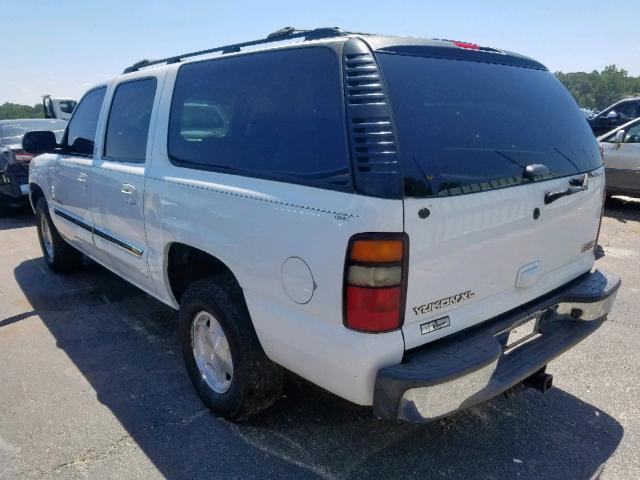 1GKEC16Z76J165737 - 2006 GMC YUKON XL C WHITE photo 3