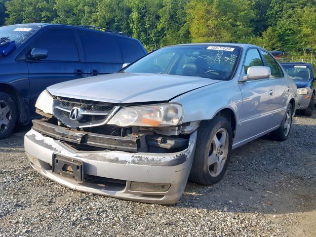 19UUA56602A037524 - 2002 ACURA 3.2TL SILVER photo 2