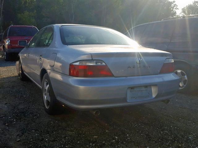 19UUA56602A037524 - 2002 ACURA 3.2TL SILVER photo 3