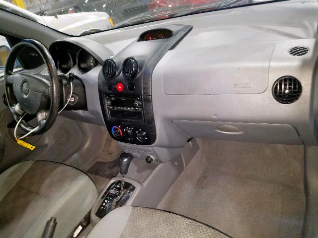 KL1TD52645B363274 - 2005 CHEVROLET AVEO BASE ლურჯი ფოტო 9