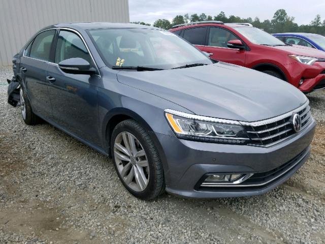 1VWBA7A39JC001104 - 2018 VOLKSWAGEN PASSAT SE GRAY photo 1