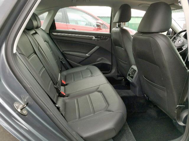 1VWBA7A39JC001104 - 2018 VOLKSWAGEN PASSAT SE GRAY photo 6