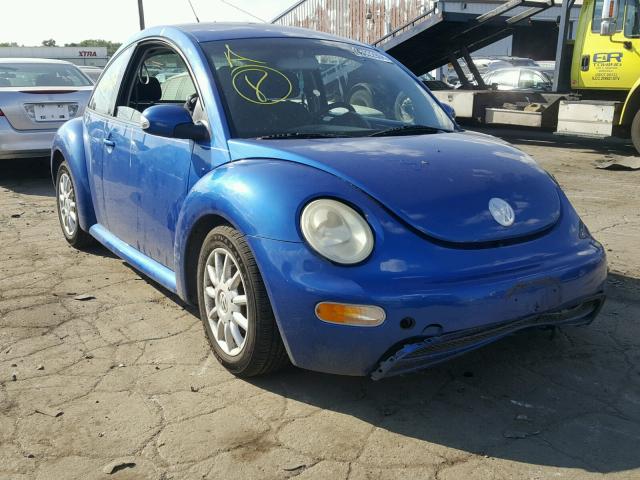 3VWBK31C74M406337 - 2004 VOLKSWAGEN NEW BEETLE Blau Foto 1