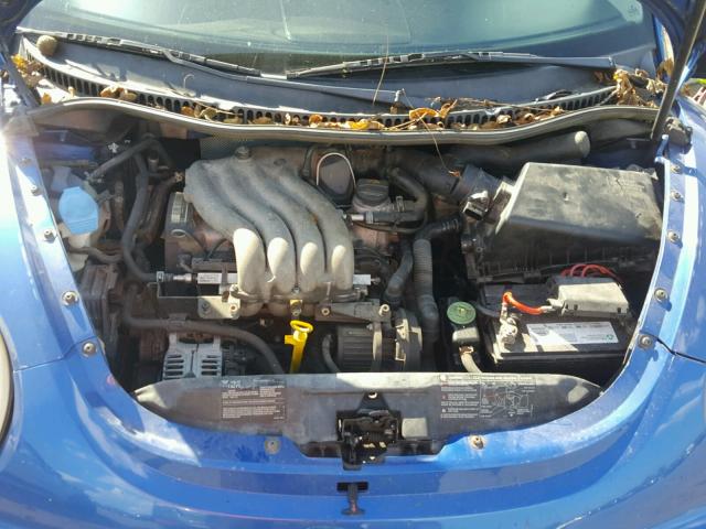 3VWBK31C74M406337 - 2004 VOLKSWAGEN NEW BEETLE Blau Foto 7