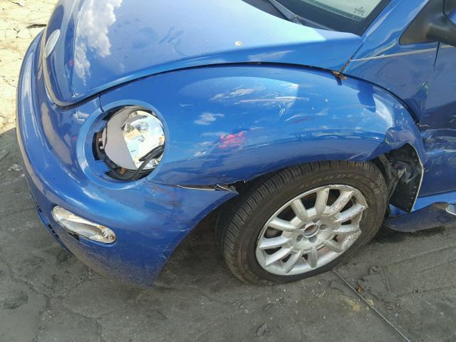 3VWBK31C74M406337 - 2004 VOLKSWAGEN NEW BEETLE Blau Foto 9