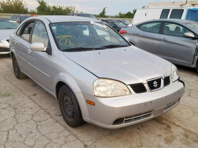 KL5JD56ZX5K116156 - 2005 SUZUKI FORENZA S SILVER photo 1