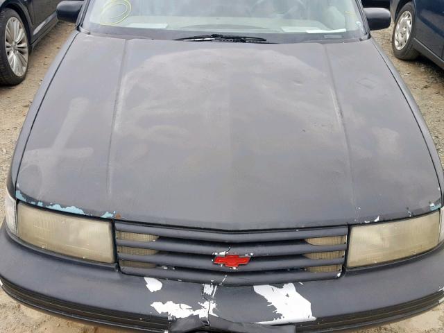 2G1WL54T5N9156172 - 1992 CHEVROLET LUMINA BLACK photo 7